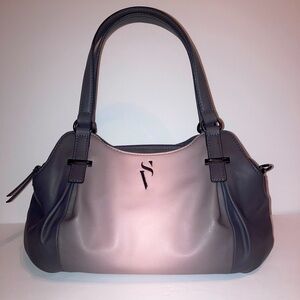 Simply Vera Vera Wang Pink Grey Ombré Buena Satchel Handbag NWOT